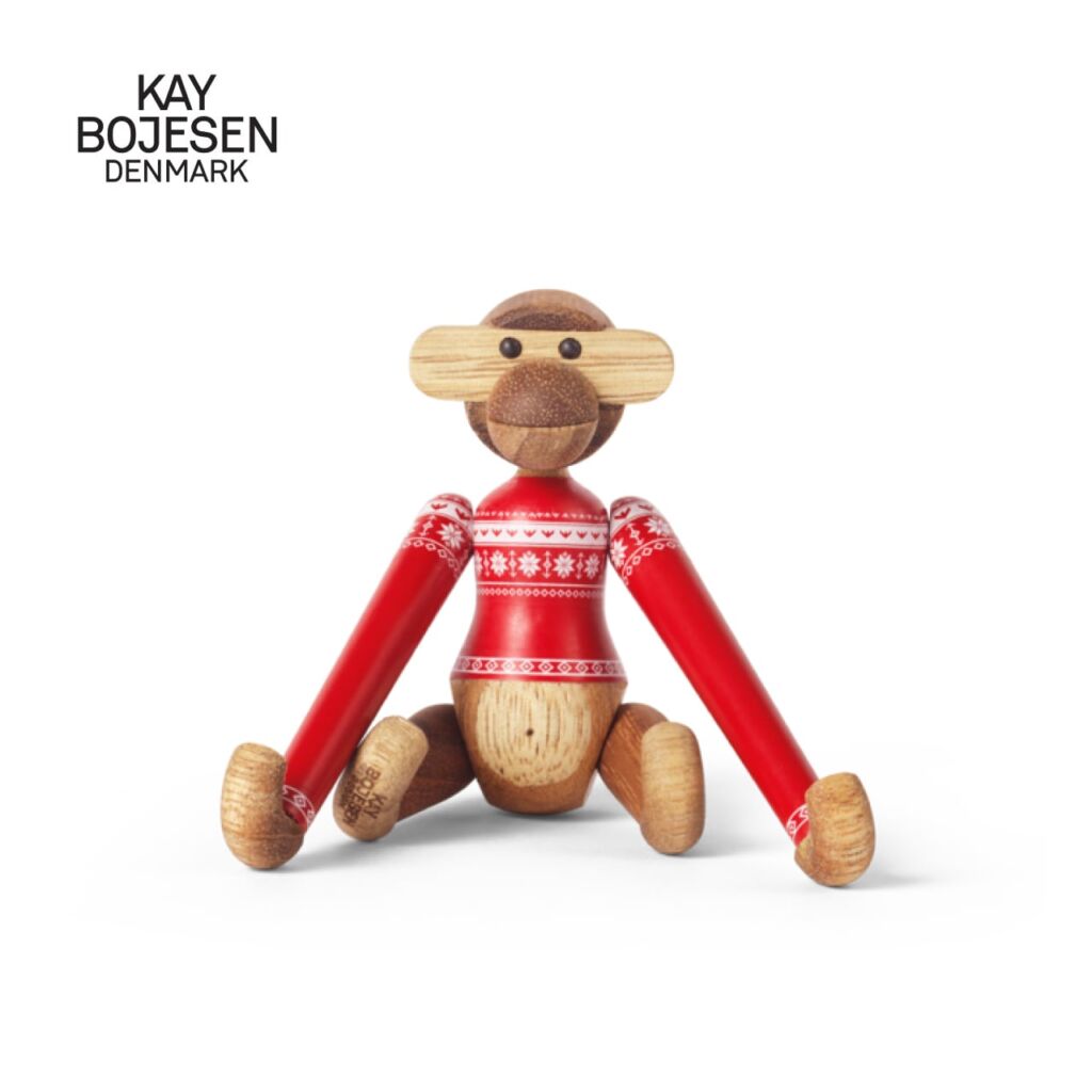 【ONLINE限定】クリスマスジャンパー モンキー ミニ 2024 / Monkey Christmas Jumper 2024 mini / Kay Bojesen Denmark (カイ・ボイスン デンマーク) / 正規販売店