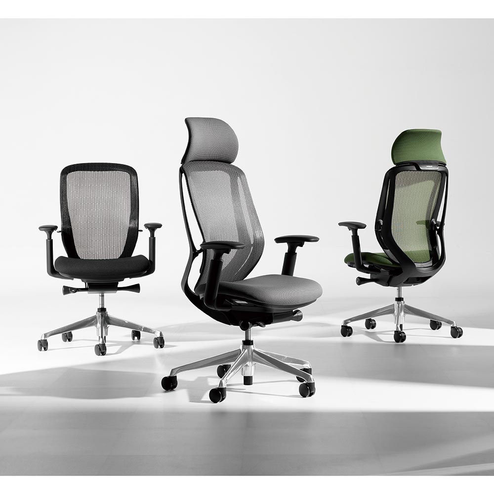 オフィス ワークチェア 事務椅子 ホームオフィス家具 Sylphy/シルフィ オフィスチェア ヘッドなしタイプ(ハイバック) WEB限定カラー H56740