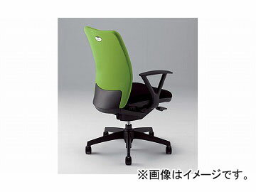 ナイキ/NAIKI リンカー/LINKER シェルモ 事務用チェアー ライトグリーン WE513F-LGR 619×620×908～978mm Office chair
