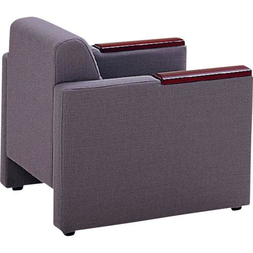 ■TOKIO 応接セット アームチェア ブラック 黒〔品番:F14LAC〕【1462946:0】[送料別途見積り][法人・事業所限定][外直送][店頭受取不可]