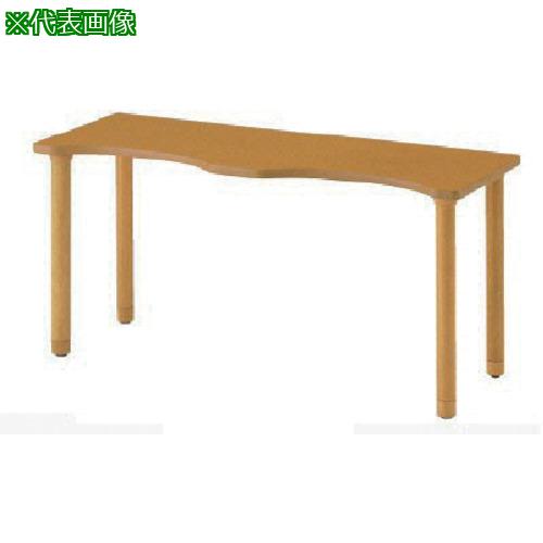 ■NAIKI 木製テーブル 外寸法:W1600×D600×H750〔品番:RT1660SHCNA〕【8686155:0】[送料別途見積り][掲外取寄][店頭受取不可]