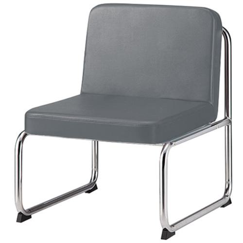 ■NAIKI アームレスチェアー〔品番:ZRE162NGL〕【6810367:0】[送料別途見積り][法人・事業所限定][掲外取寄][店頭受取不可]