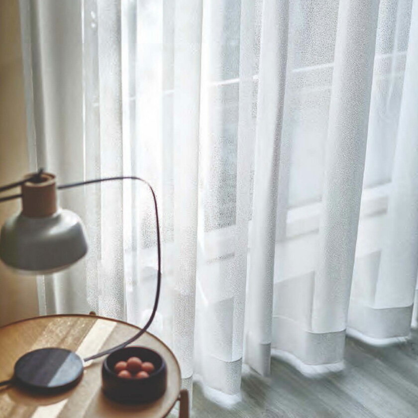 MODE S カーテン▼フラット(約1.0倍ヒダなしカーテン)本縫い ウェーブ加工なし▼スミノエ モードエス【カーテン幅421～570×カン下寸法161～180cm】ファンクショナルシアーシリーズ D-4521 シアー レース タテ 日本製