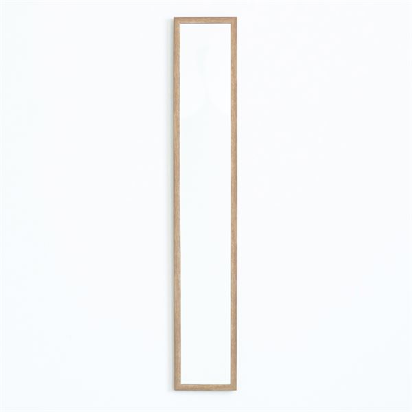 直送・代引不可 【2個セット】ウォールミラーdeco120(ナチュラル) 木目 北欧風 鏡 姿見 高級感 木製 ドレッサー 玄関 トイレ 全身 洗面 壁掛け モダン 韓国インテリア 業務用 NK-222 別商品の同時注文不可