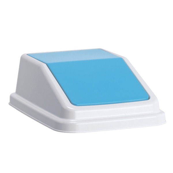 【ゴミ箱 蓋のみ (本体無し)】 ゴミ箱用 スイング 蓋 ふた 本体別売り 〔 青 もえないゴミ 〕 テラモト エコ分別トラッシュペール W30 フタ ( 掃除用品 文房具・事務用品 生活雑貨 オフィス用品 日用品雑貨 日用消耗品 文房具 お掃除 )