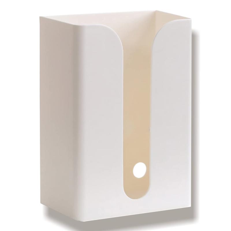 D・STONE ペーパー タオル ホルダー ティッシュ ケース キッチン 吊り下げ 壁掛け 収納 シンプル 工事不要 壁面収納可