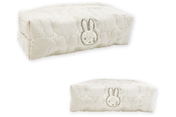 【送料無料】【miffy】【ミッフィー】キルティングティッシュカバー【ホワイト】【白】 【ウサギ】 【ミッフィーちゃん】【ディック・ブルーナ】【絵本】【アニメ】【カバー】【ケース】【ティッシュ入れ】【収納】【インテリア】【雑貨】【グッズ】【かわいい】