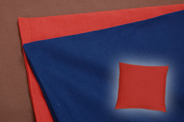 e-ふとん屋さんオリジナル 紬無地 長座布団カバー /59×110