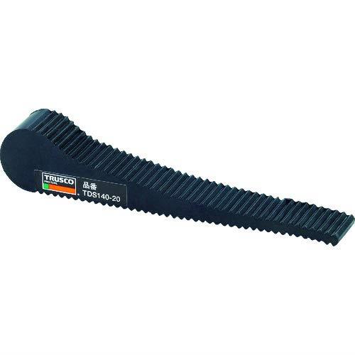 TRUSCO(トラスコ) ドアストッパー 天然ゴムタイプ 全長142mm TDS140-20 × 5個 【ケース販売】