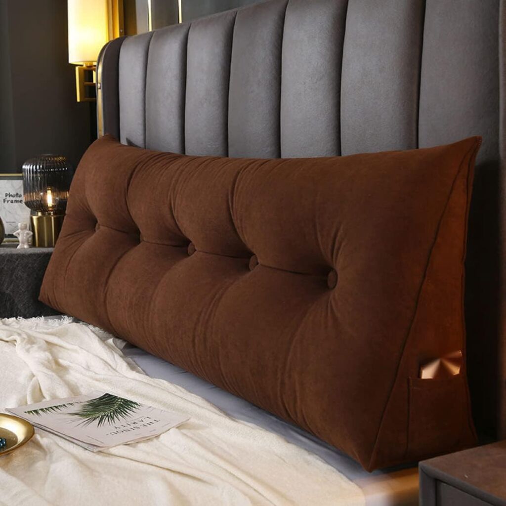 背もたれ クッション タイプ14 ベッド 三角 クッション ダブルベッド ベッドクッション ベッドの上 ロングクッション三角クッション 長いまくら ベット 大きい 足枕 背もたれクッション ロング 1