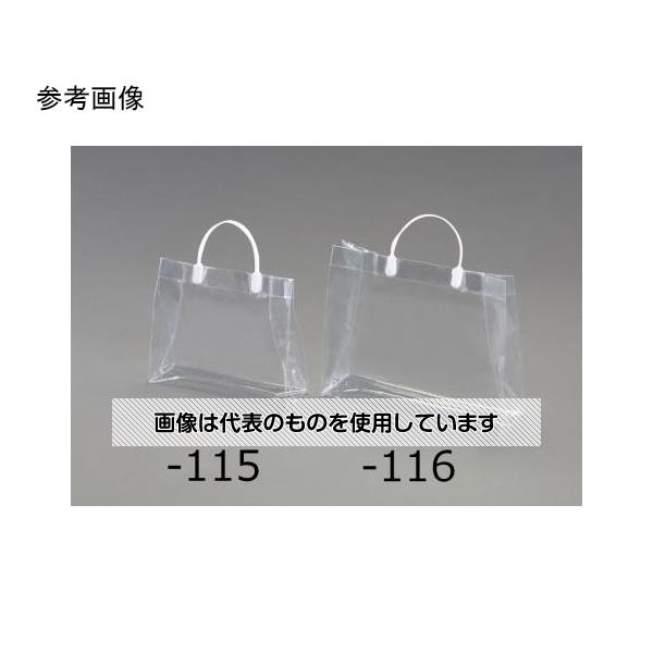 アズワン(AS ONE) 380x120x300mm トートバッグ(透明/Lサイズ) EA927SF-116 入数:1枚