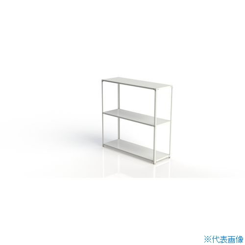 ■IRIS 軽量ラック100 セット W1200*D450*H2400 基本 3段 LK1245243(1165408)[送料別途お見積り][法人限定][直送]
