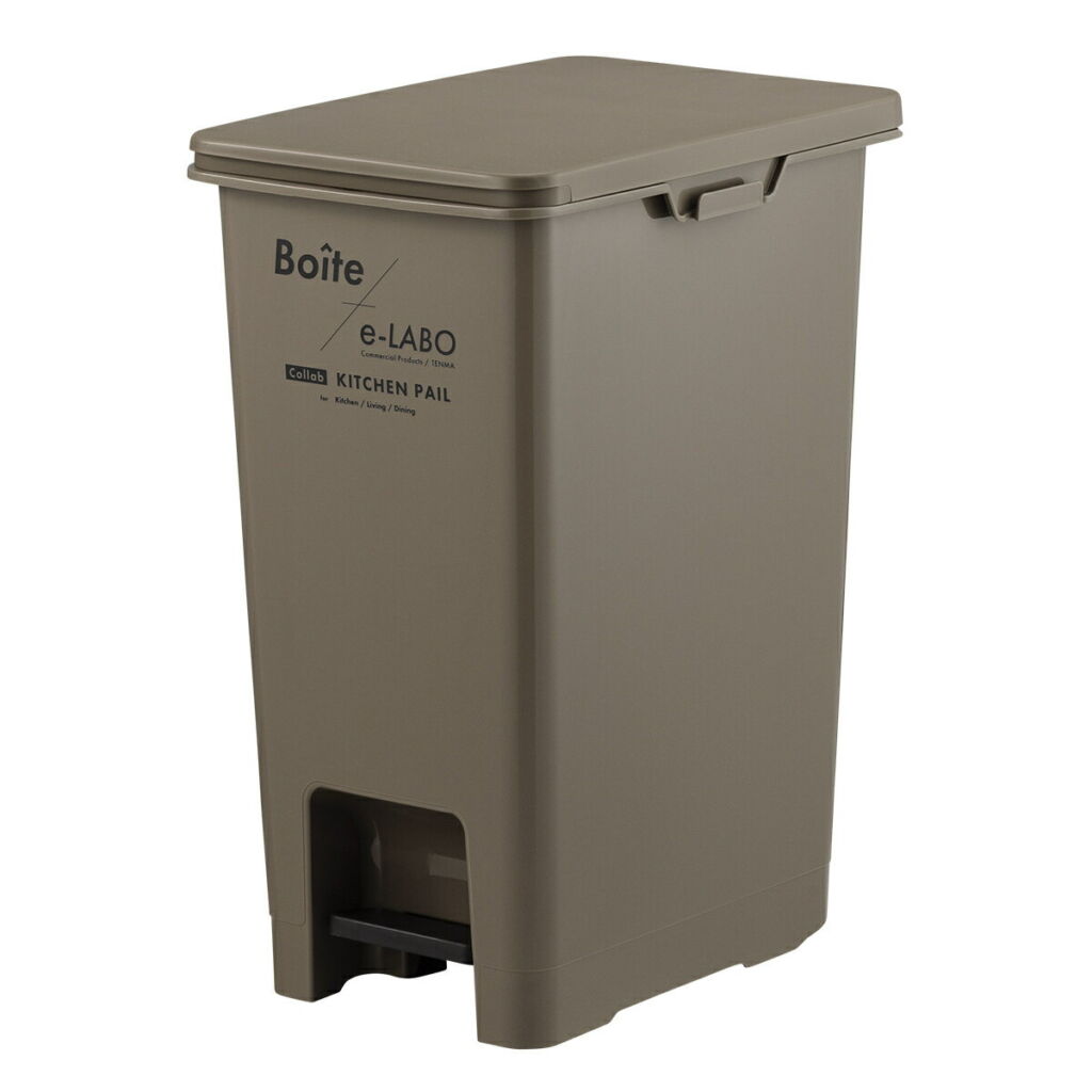 ベストコ Boite×e-LABO ペダルペール 30L ブラウン ELB-PP30 BR