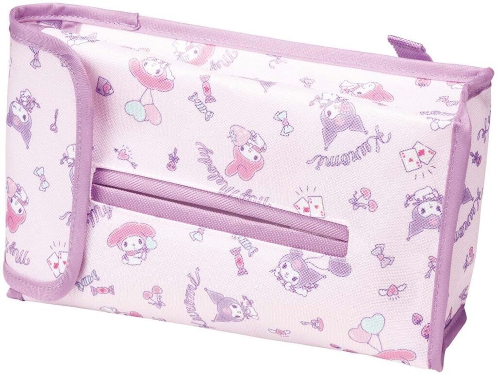 スケーター (skater) 車用 ティッシュボックスカバー ティッシュケース マイメロディ ・ クロミ オトナカワイイ サンリオ CTSC1-A