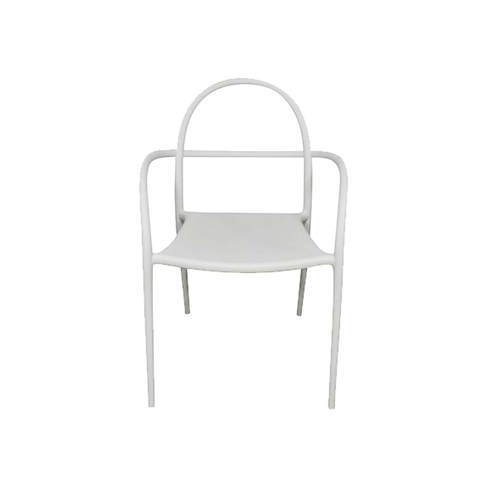 【同色２脚セット】チェアPP-S091【送料無料】ホワイト