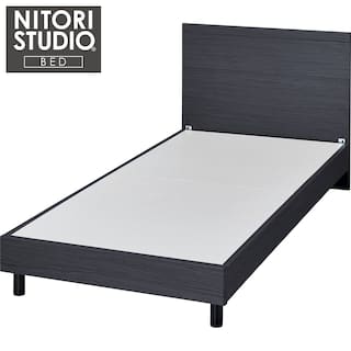 シングルベッドフレーム(NS-001 BK LEG/LOW 床板)　