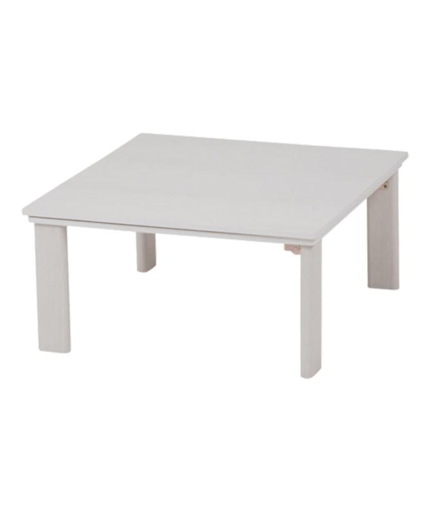 リバーシブル天板の折れ脚こたつテーブル