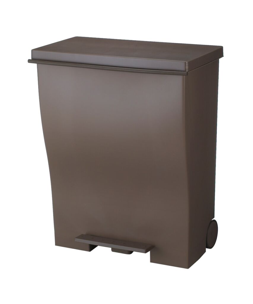 【kcud/クード】【日本製】空間を広く使えるダストボックス（ゴミ箱）【横型ワイド】