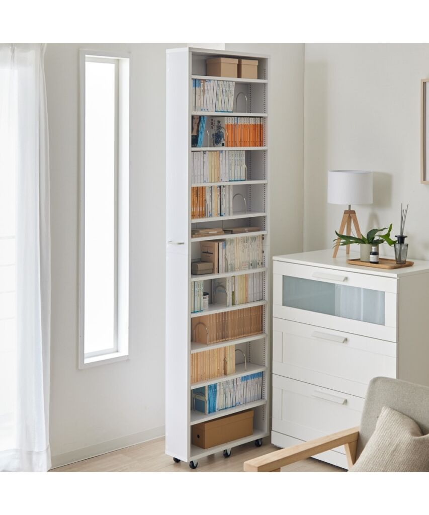 1cmピッチ大容量隙間ラック【幅16.5cm】