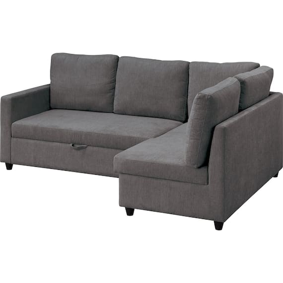 布張りコーナーソファ(ノアーク2 LC 撥水加工タイプ DGY)　