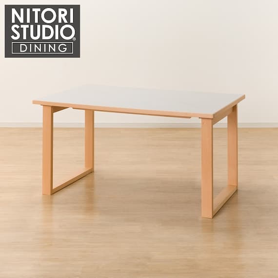 セラミックトップテーブル(Nコレクション T-11U 135 NA/WH) 