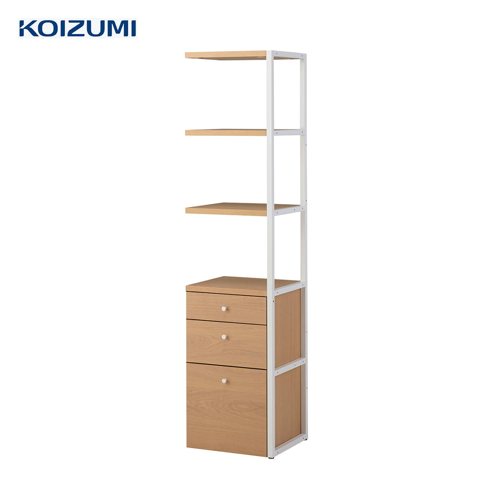 [コイズミ]　キャビネットユニット　ウォルビー　ＷＡＢ−４９２　ＭＯＷＨ