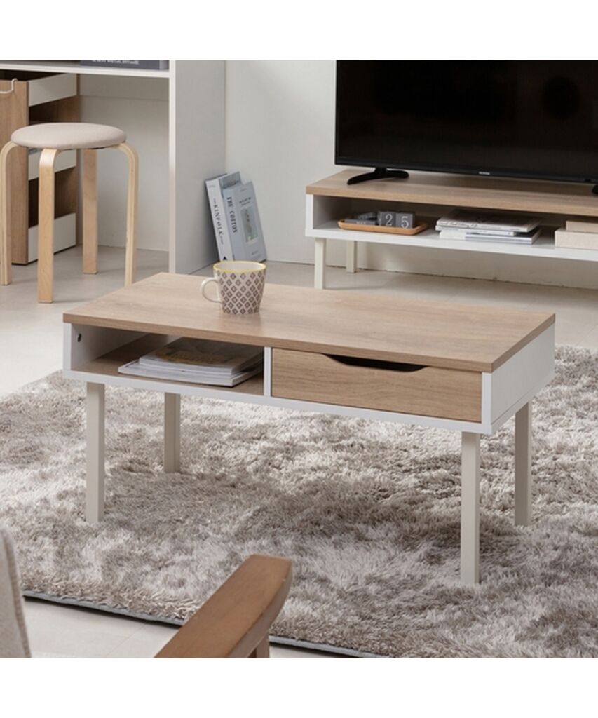 引き出し付きリビングテーブル