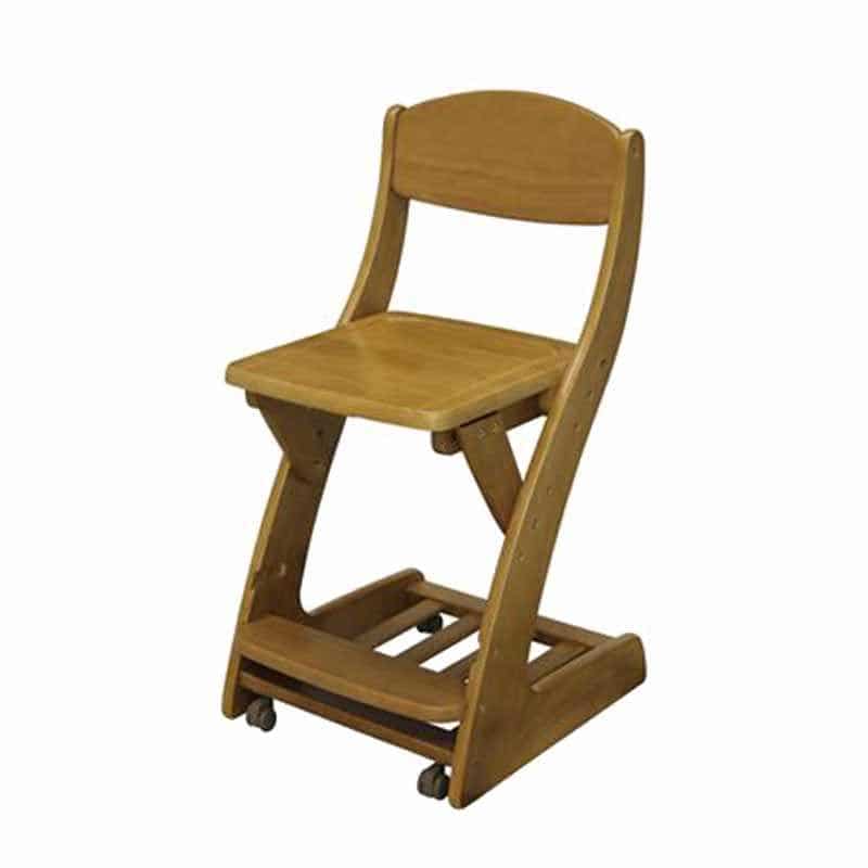 木製チェア　ＷＣ−１６ＭＢ（ミドルブラウン）