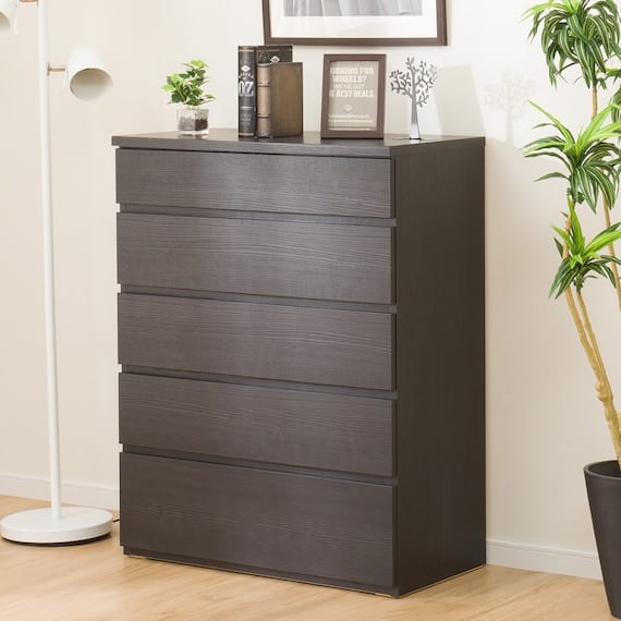 ハイチェスト(フォウ2 80 BK) 