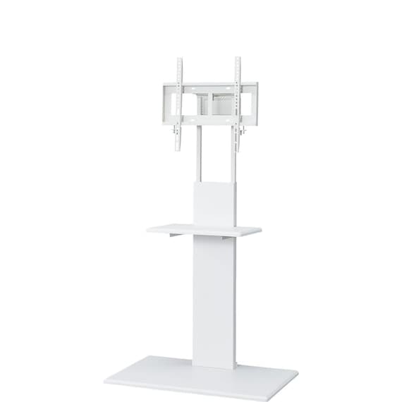 壁寄せTVスタンド(トエルN ハイタイプ WH) 