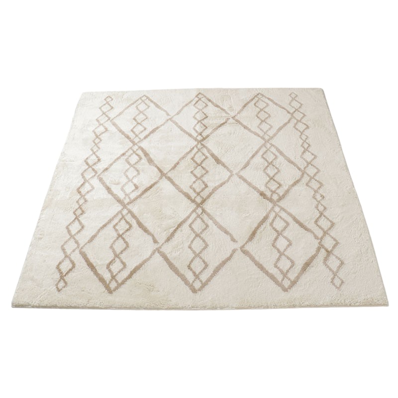 スペースラグ テトラ BE ※3サイズ有【床暖・ホットカーペット対応】