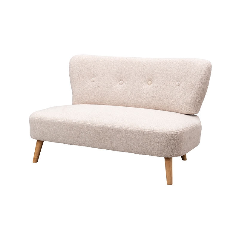 コンパクトソファ チャーム 2Pソファ【大型商品配送】□