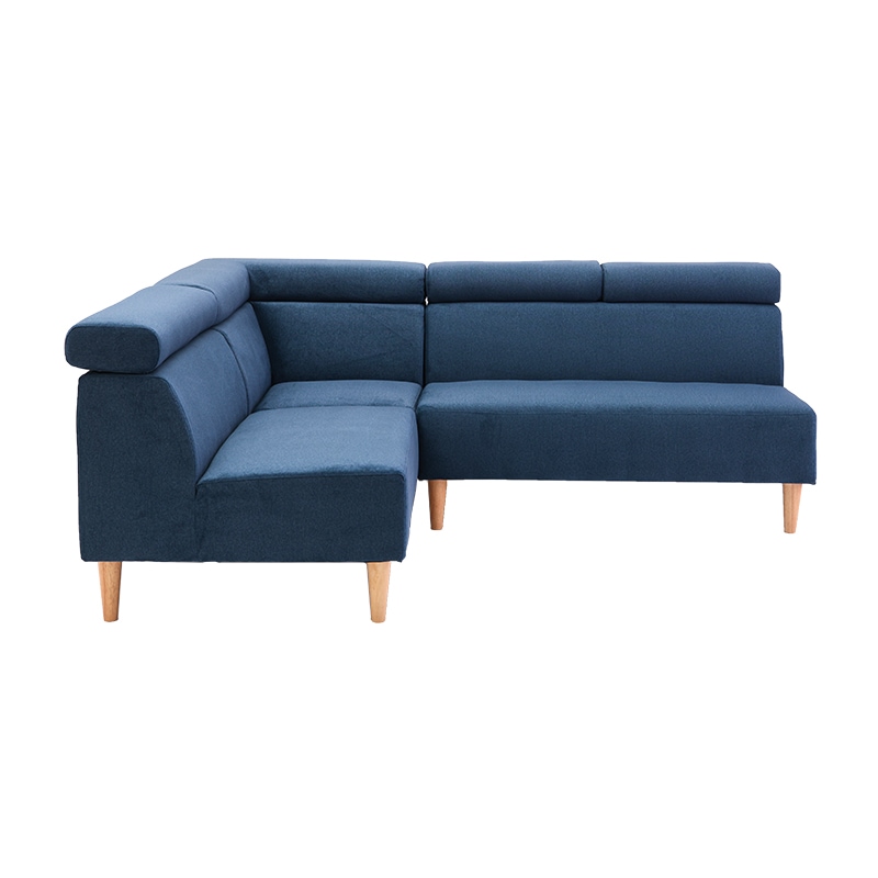 LDソファ JULIUSⅡ LS-NAVY  2P コーナー 1.5P※単品販売あり【大型商品配送】