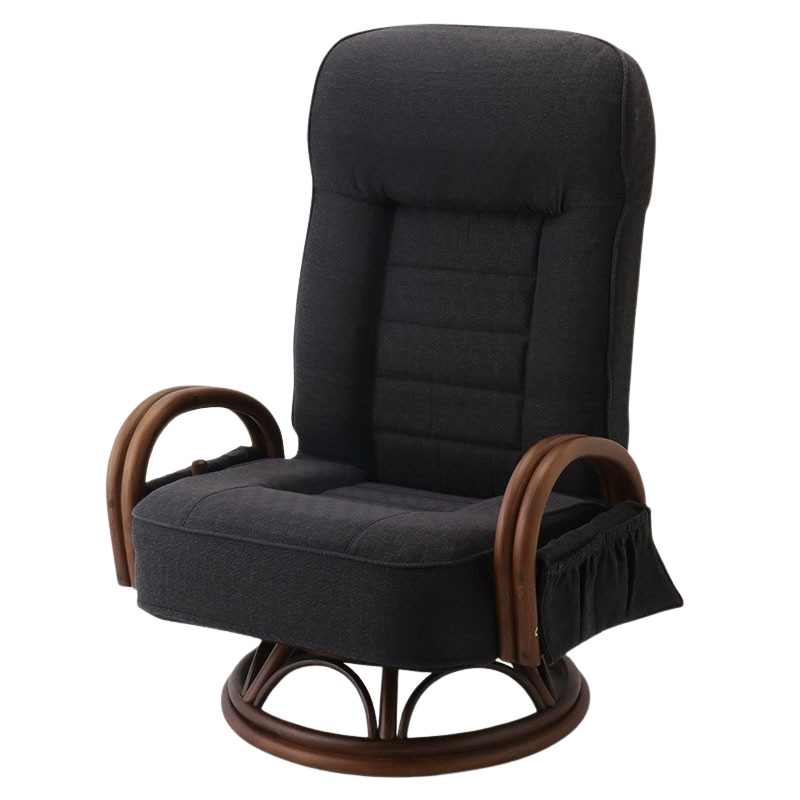 リクライニングチェア RAG-791 BK【お客様組立商品】