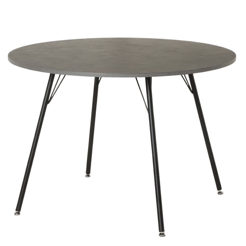 テーブル IF DT-105M SW石目調/BK【お客様組立商品】