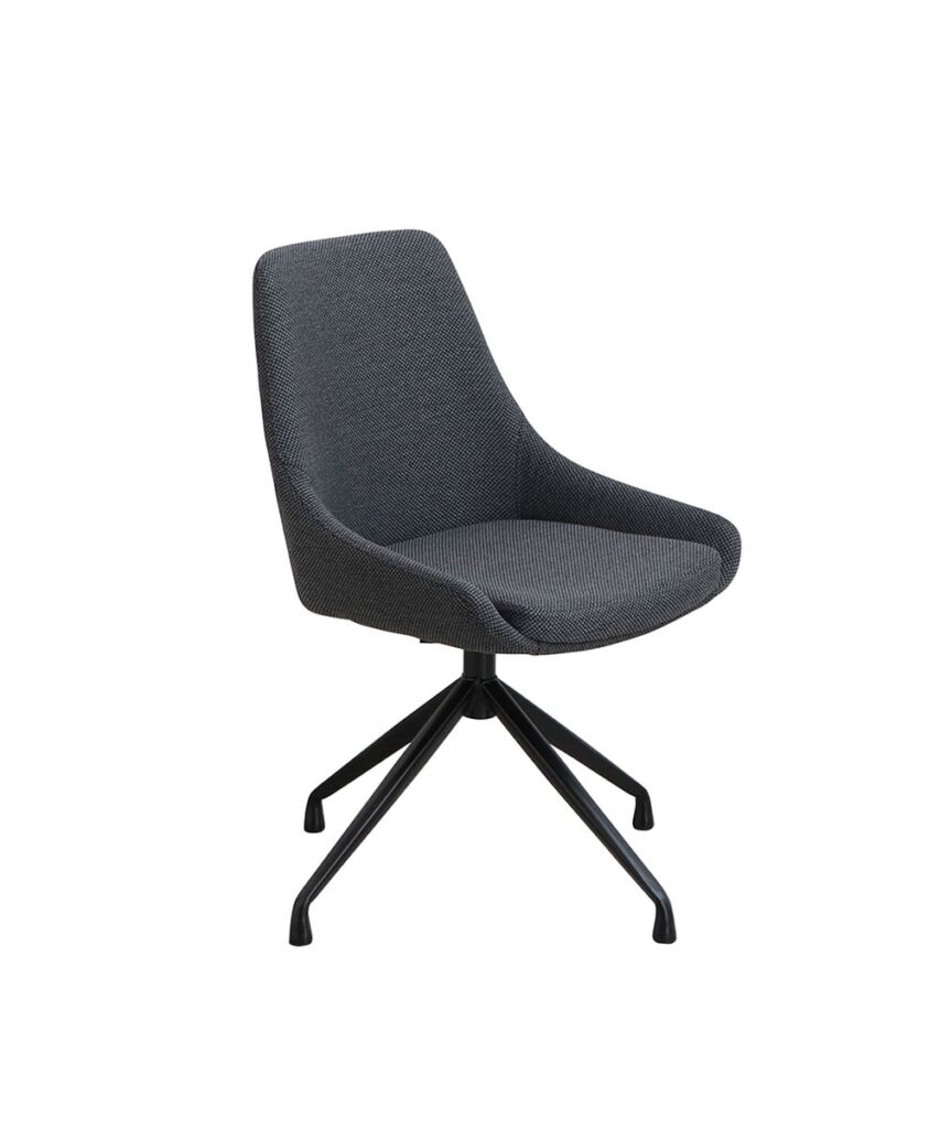 回転式チェア｜ファブリック シンプルモダン