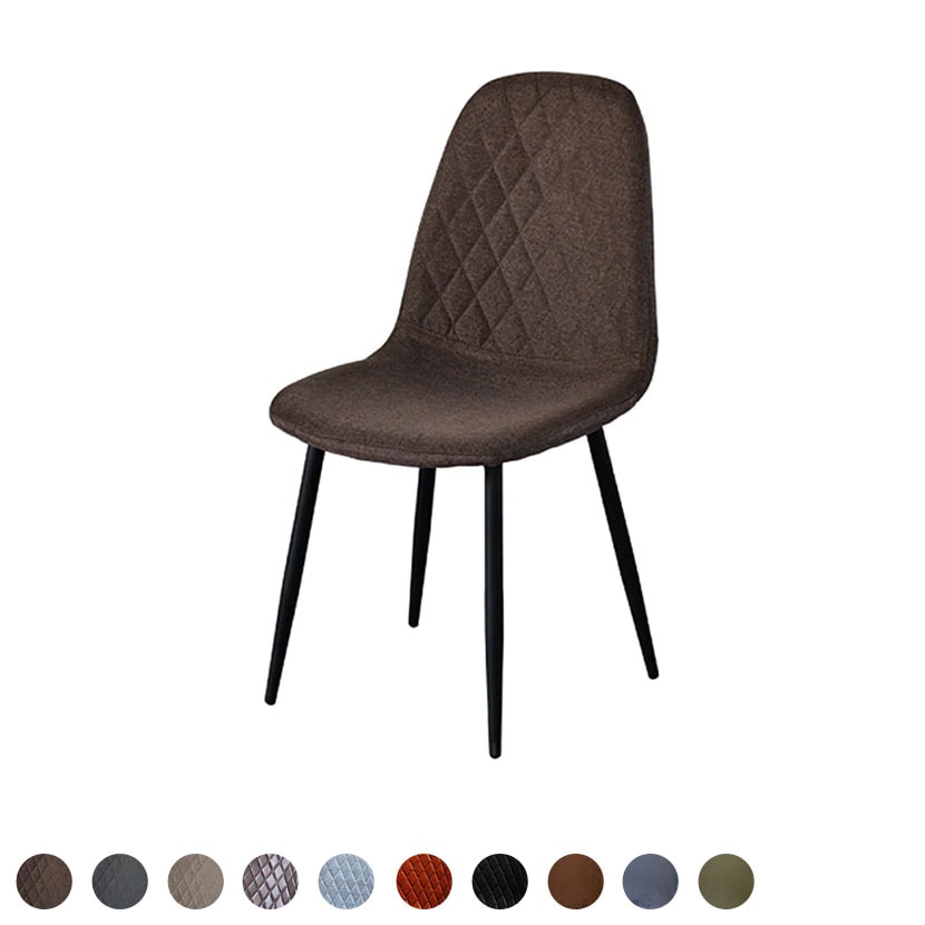 ダイヤステッチチェアー ミーティングチェア 幅440×奥行540×高さ840mm(座面高さ420mm)