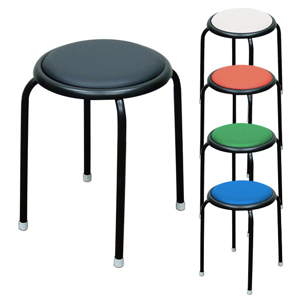 サークルチェアー スタッキング可能 完成品 日本製