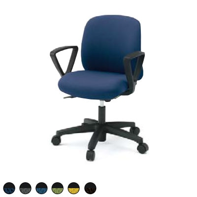 ITOKI ボニートチェア セレクト張りぐるみタイプ ループ肘付き オフィスチェア 抗ウイルス布張り ナイロン双輪キャスター KT-186PV