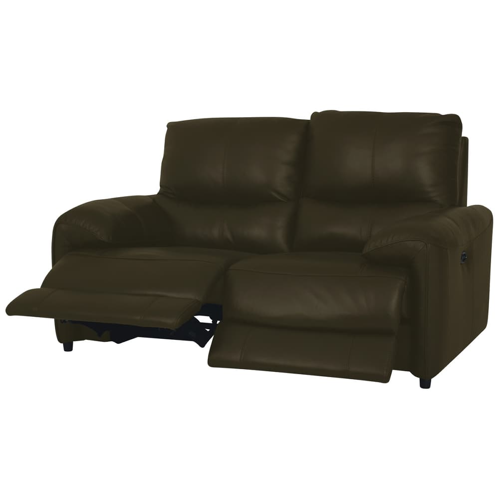 2人掛け両電動リクライニングソファ(ジャファー スタンダードタイプ NB GR) 