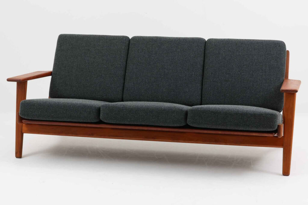 Hans J.Wegner(ハンス・J・ウェグナー)　GE290　トリプルソファ　チーク材　GETAMA/ゲタマ/DK17687