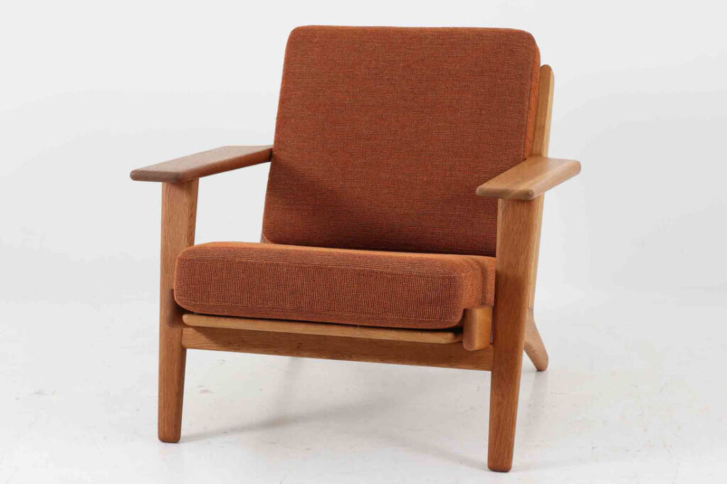 Hans J.Wegner(ハンス・J・ウェグナー)　GE290　シングルソファ　オーク材　GETAMA/ゲタマ/DK16615