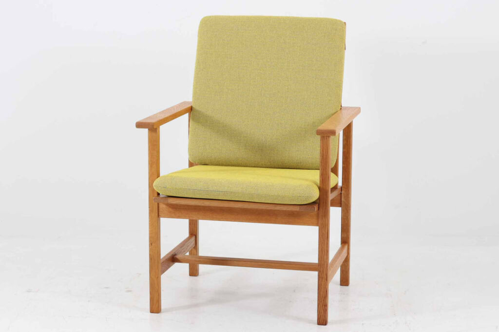 Borge Mogensen(ボーエ・モーエンセン)　Model 2257　イージーチェア/シングルソファ　オーク材　北欧家具ビンテージ/DK17036