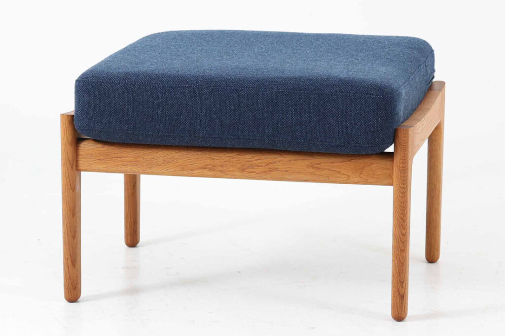 GE290　オットマン　オーク材　Hans J.Wegner(ハンス・J・ウェグナー)　Getama(ゲタマ)　北欧家具ビンテージ　デンマーク製/DK17054
