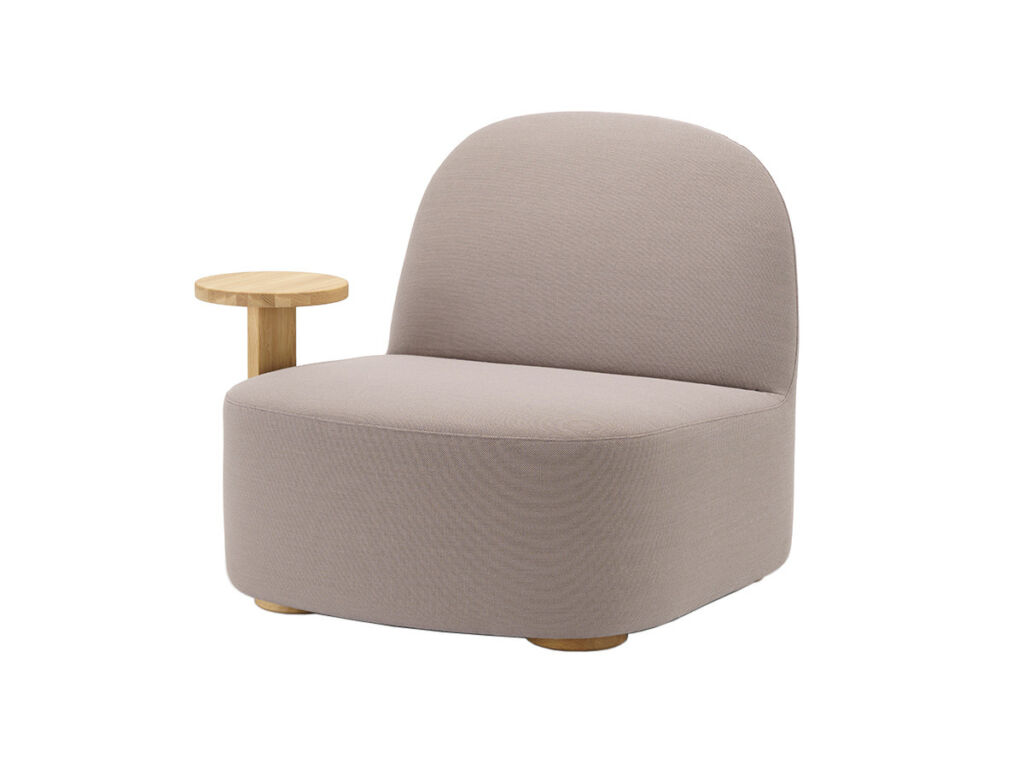 POLAR LOUNGE CHAIR L with SIDE TABLE / ポーラーラウンジチェア L ウィズサイドテーブル