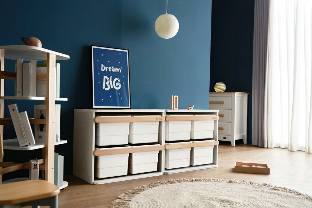 Boori ブーリ ティディ トイキャビネット アーモンド