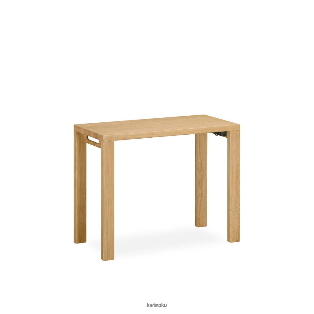 カリモク 学習机 ボナシェルタ デスク 平机 (幅90cm, 奥行き45cm, ピュアオーク色)【全国送料無料】【同梱不可】【店頭受取対応商品】