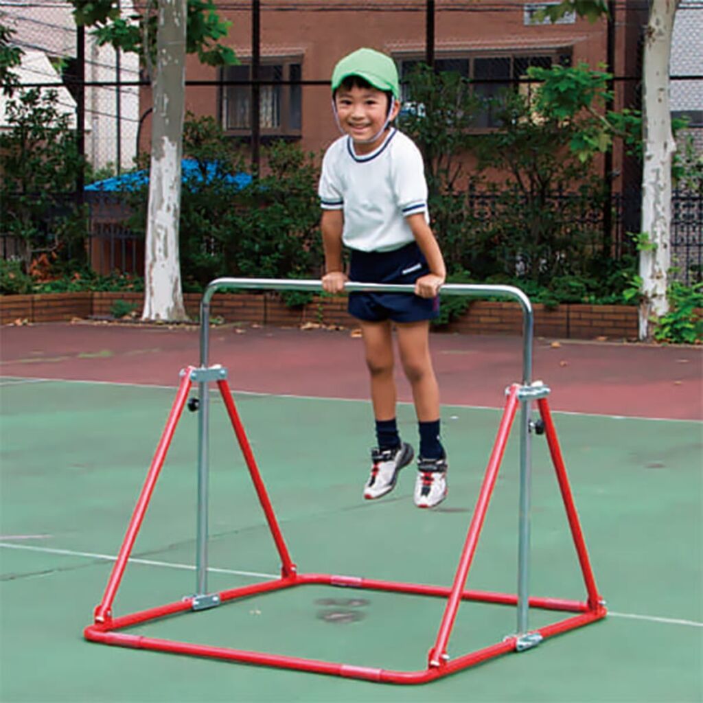 法人様限定 トッケン キッズ家具 園庭遊具 鉄棒(折りたたみ式)