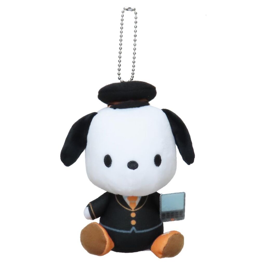 ポチャッコ マスコット マスコットキーホルダー キャラフルライナー サンリオ ヒューネット ボールチェーン ミニぬいぐるみ キャラクター グッズ シネマコレクション