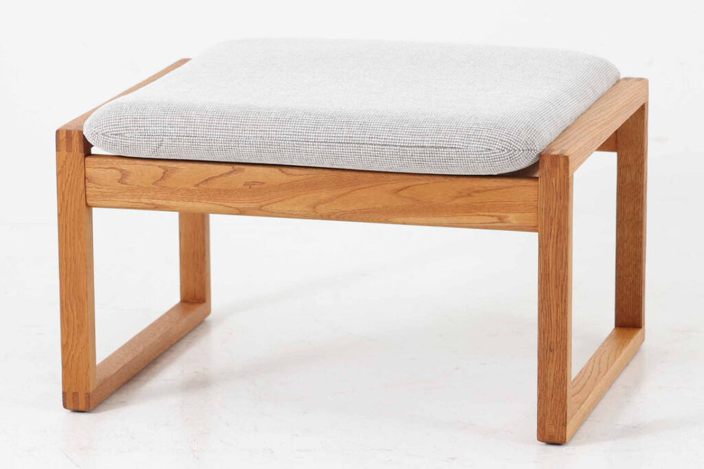 Borge Mogensen(ボーエ・モーエンセン)　Model 2248　オットマン/スツール　オーク材　北欧家具ビンテージ/DK17067